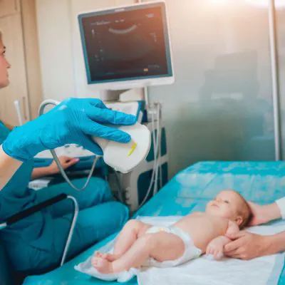 USG bioderek u niemowląt